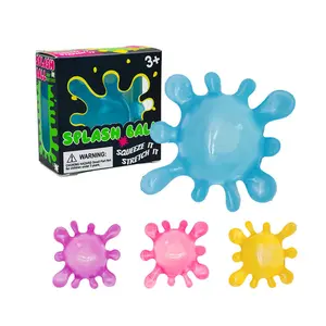 Stress Relief Square Squeeze Toy, Malt Candy Ice Block Nice Cube Sensory Toy, Pressure Release Fidget Toy, Fun and Relaxing Plaything