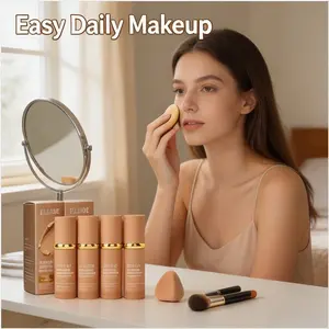 5-Pack Concealer Foundation Liquid, Covers Dark Circles & Freckles, Hydrating, Long-Lasting, SPF Protection, Suitable for All Skin Types