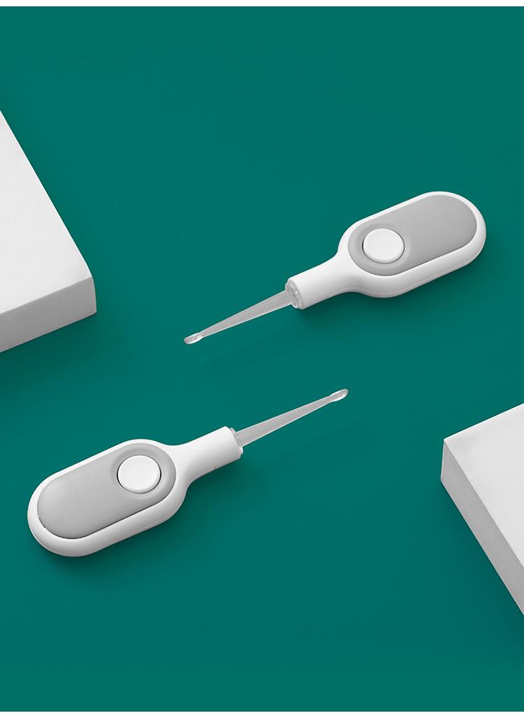 FaSoLa Visual Ear Cleaner for Children, Special Illuminated Soft Tip, Ear Cleaning Tool for Adults, Baby Ear Cleaner with Light