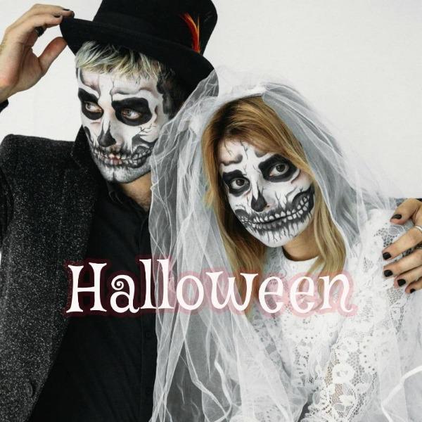 Fake Zombie Face Tattoos & Day of Dead Skull Stickers - Halloween Makeup Kit Accessories, Temporary Tattoo for Costume Prank, Women Men, Realistic Scar Wounds FX (3 Sheets)