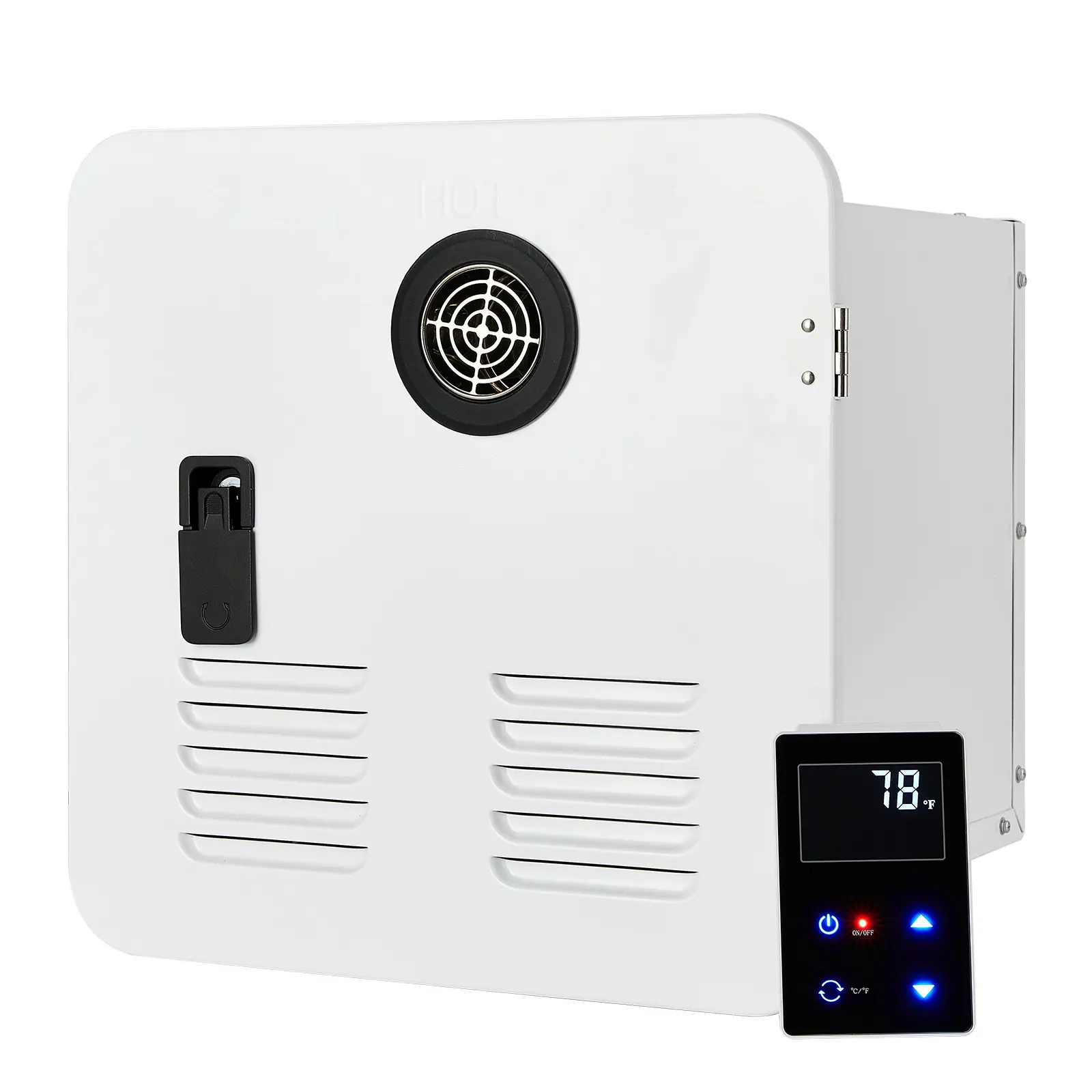 RV Tankless Water Heater, On-Demand Instant Hot Water with Remote & LED Display, Endless Hot Showers for Camper Van Travel Trailer & Off-Grid Living, Compact Water Heater