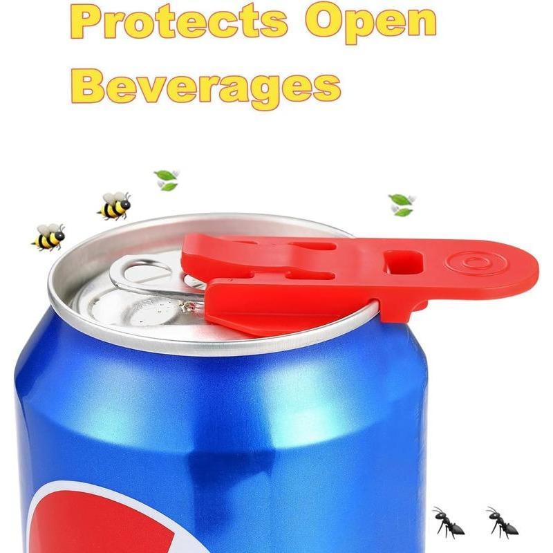 7/14 PCS Random Color Can Cap, Portable Can Cover, Can Protector for Soda, Beer, Cola, Drink Can Cover, Kitchen Gadgets, Can Opener Accessory, Utensils.