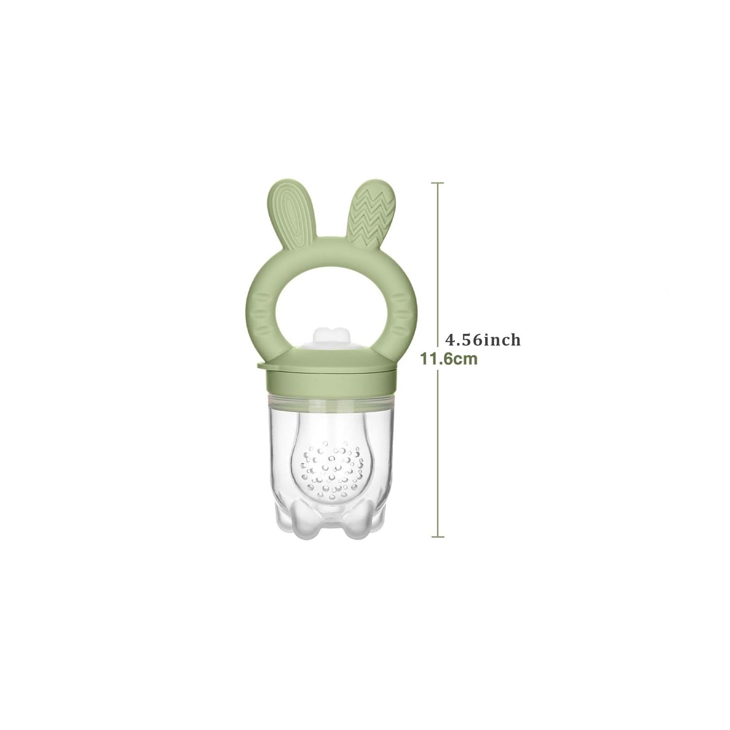 Rabbit Chewy Snack Fruit & Vegetable Baby Food Supplement, Includes Three Extra Bags S M L Sizes, Perfect for Healthy Feeding Options