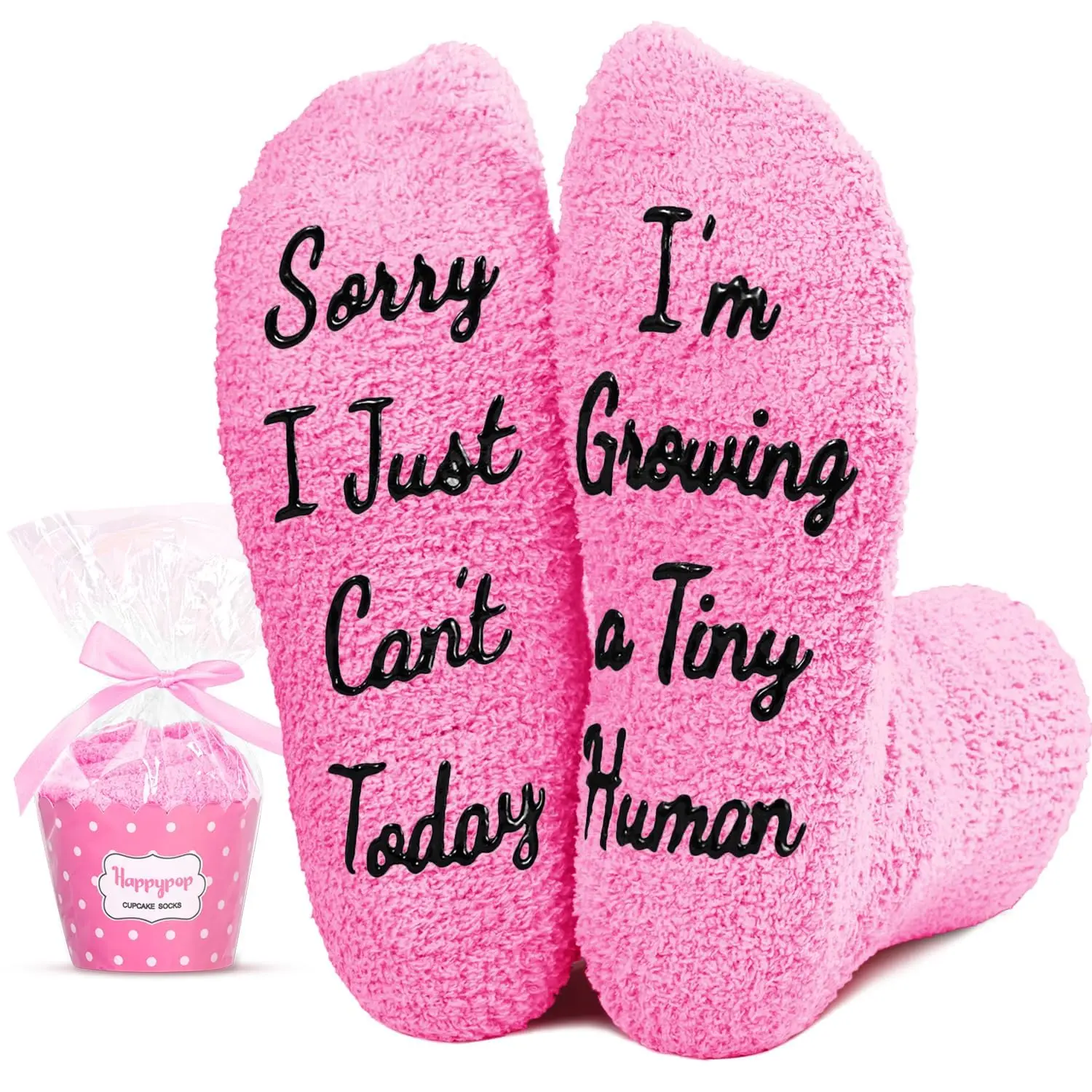 HAPPYPOP Pregnancy Gifts Ideas - Socks Mom to Be Ivf Presents for Mom Mama, Pregnant Women Socks