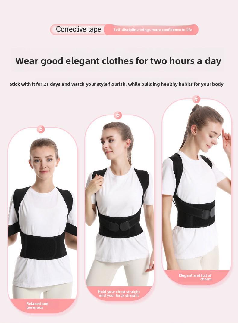 Cross-border correction belt Beibeijia hunchback artifact adult student hunchback proud support chest straight back waist protection