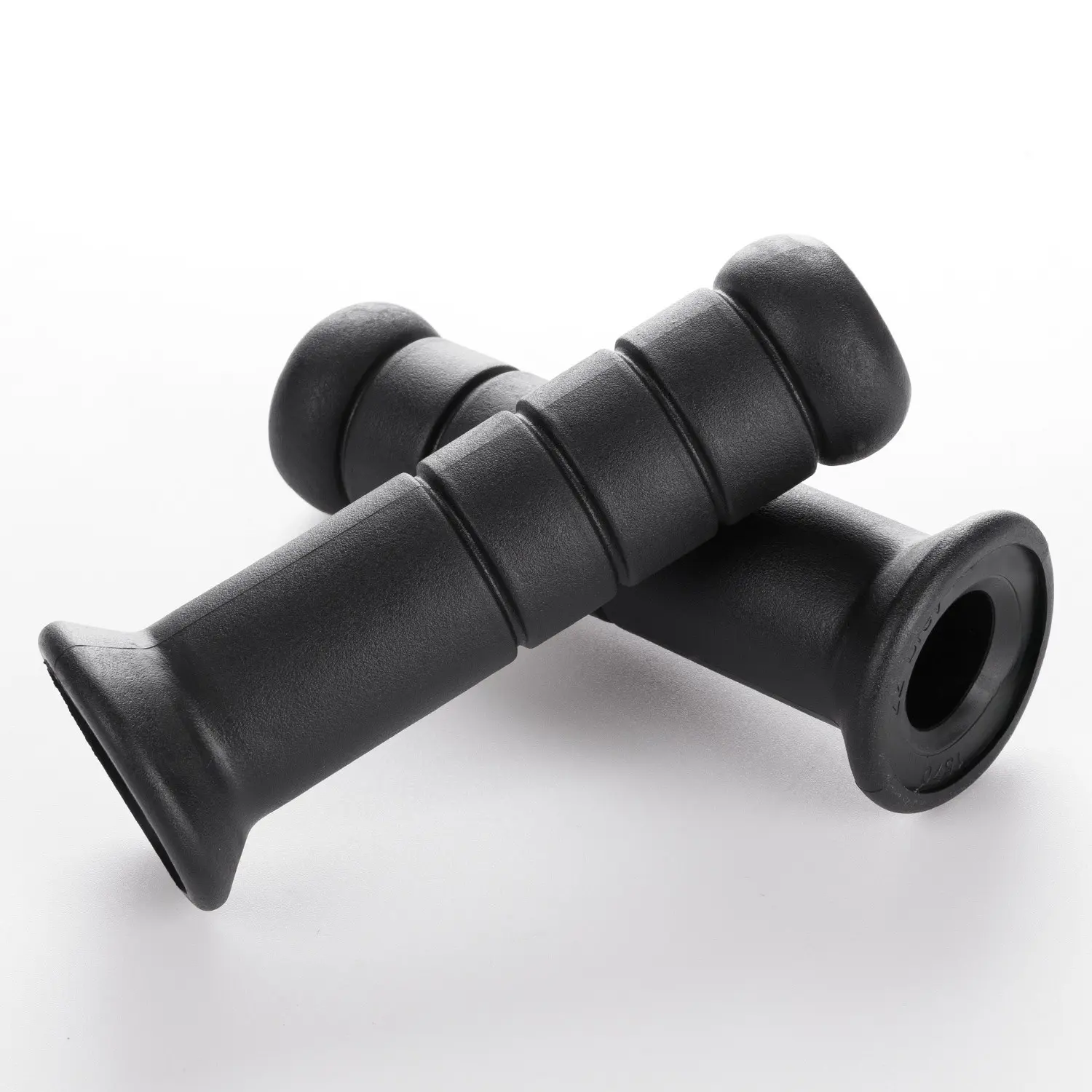 2pcs Universal 22mm Motorcycle Handlebar Covers With Closed Tail Anti-Collision Plugs Donut Shaped Anti Slip Rubber Comfortable Grip Suitable For Honda Pcx Yamaha Nmax Motorcycle Handlebar Accessories