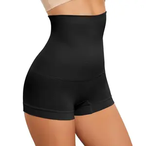 Women Tummy Control Shorts Compression Shapewear Boyshorts Shaping Underwear Slimming Control Slips w Anti-Slip Strips