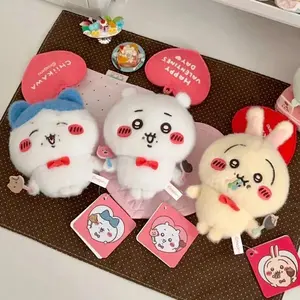 New Wadoll Chiikaw Valentines Series Plush Keychain Cute Soft Kawaii Stuffed Toy Pendant Usagi Momonga Hachiware Kurimanju Rakko