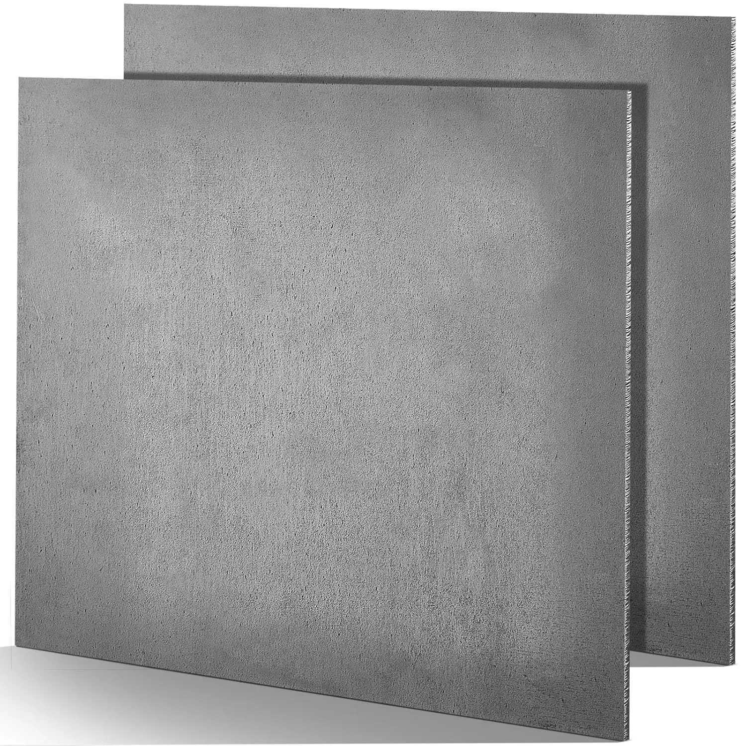 2 count 1/8'' Steel Plate 8'' x 10'' A36 Hot Rolled Metal Sheet