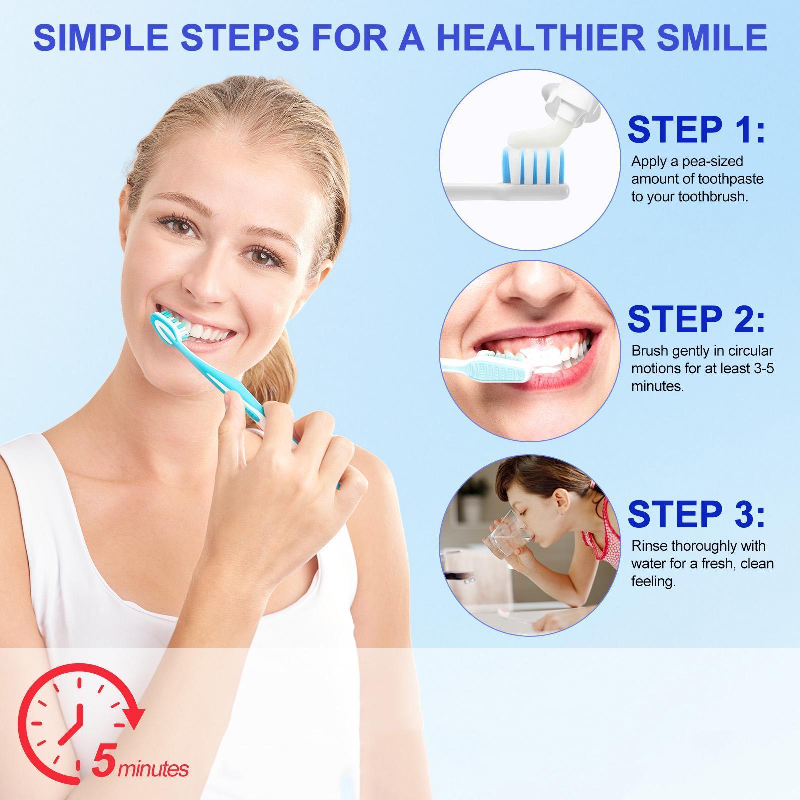 120g Mint Hydroxyapatite Toothpaste Mild Non-Irritating Formula, Supports Oral Health for Sensitive Teeth