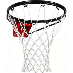 Heavy Duty Basketball Net Replacement, Loops Premium Basketball Hoop Net, All Weather Anti Whip Nets for Indoor or Outdoor, Professional Basketball Accessories