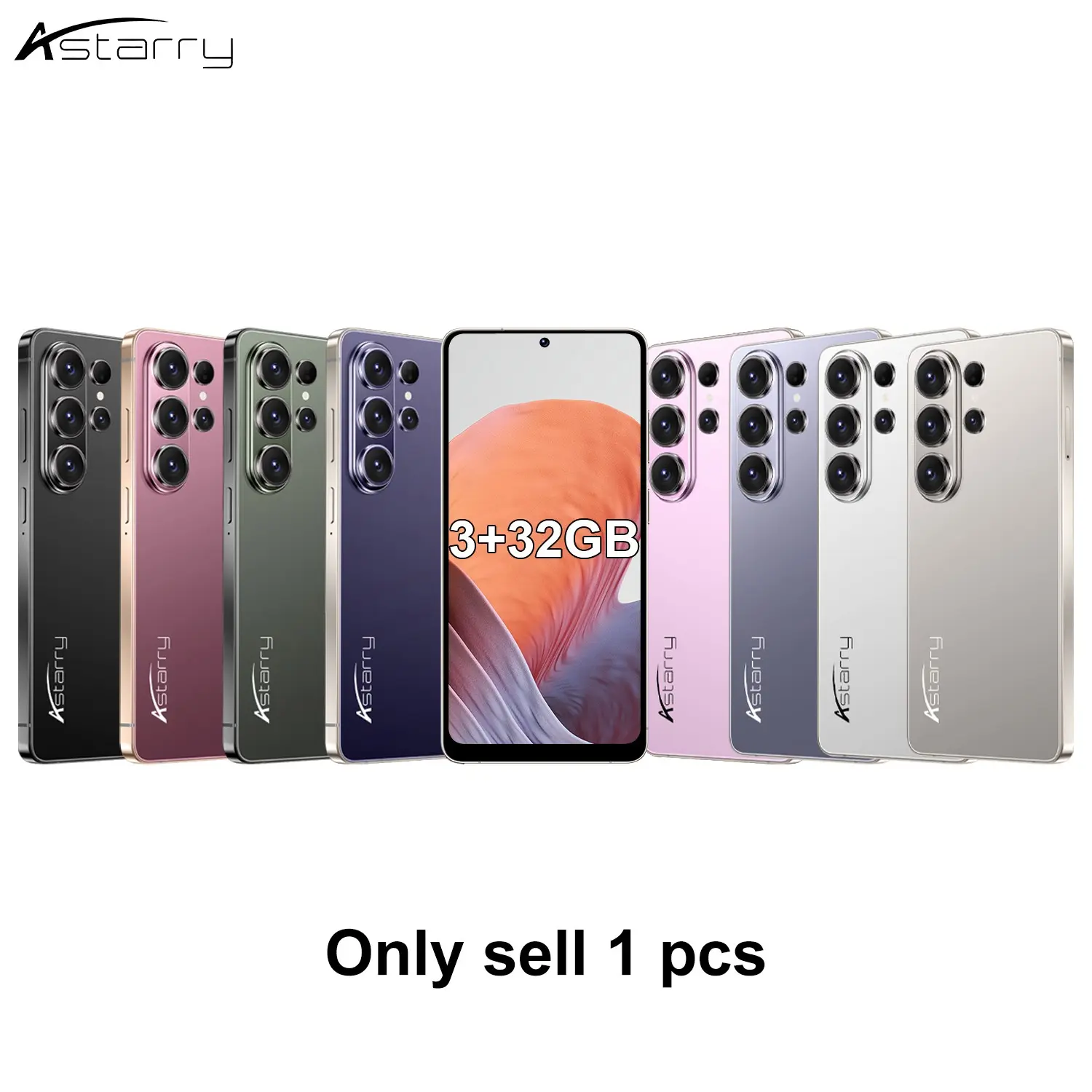 Aatarry Global Unlocked 4g 26 Ultra, 3gb RAM+32GB ROM, 6.75 Inch Display, 4100mah Battery, Dual Sim Smartphone, Android 12