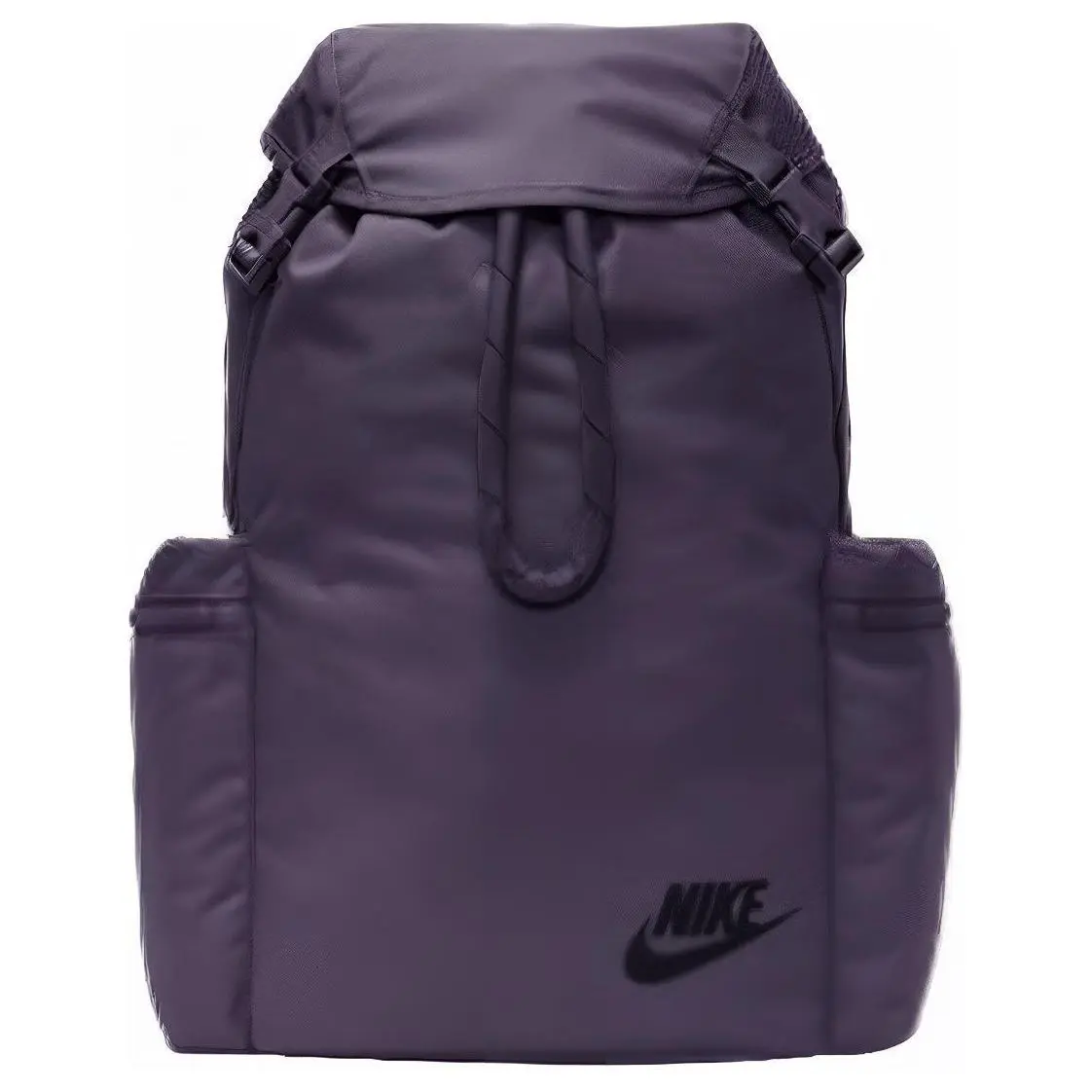 Nike Fashionable Casual Solid-Color Drawstring Travel Backpack for Men and Women – Purple