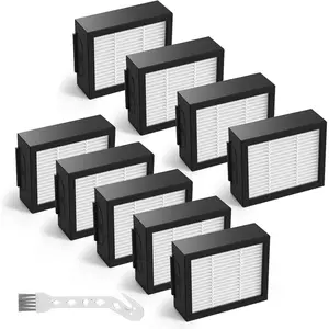 Filter  for   e, i and j Series i7 i7+/plus i3 i3+ E5 E6 E7 i4 i6 i6+ i8 i8+ Robot Vacuum Cleaners , 9 Pack  4639161 Filters