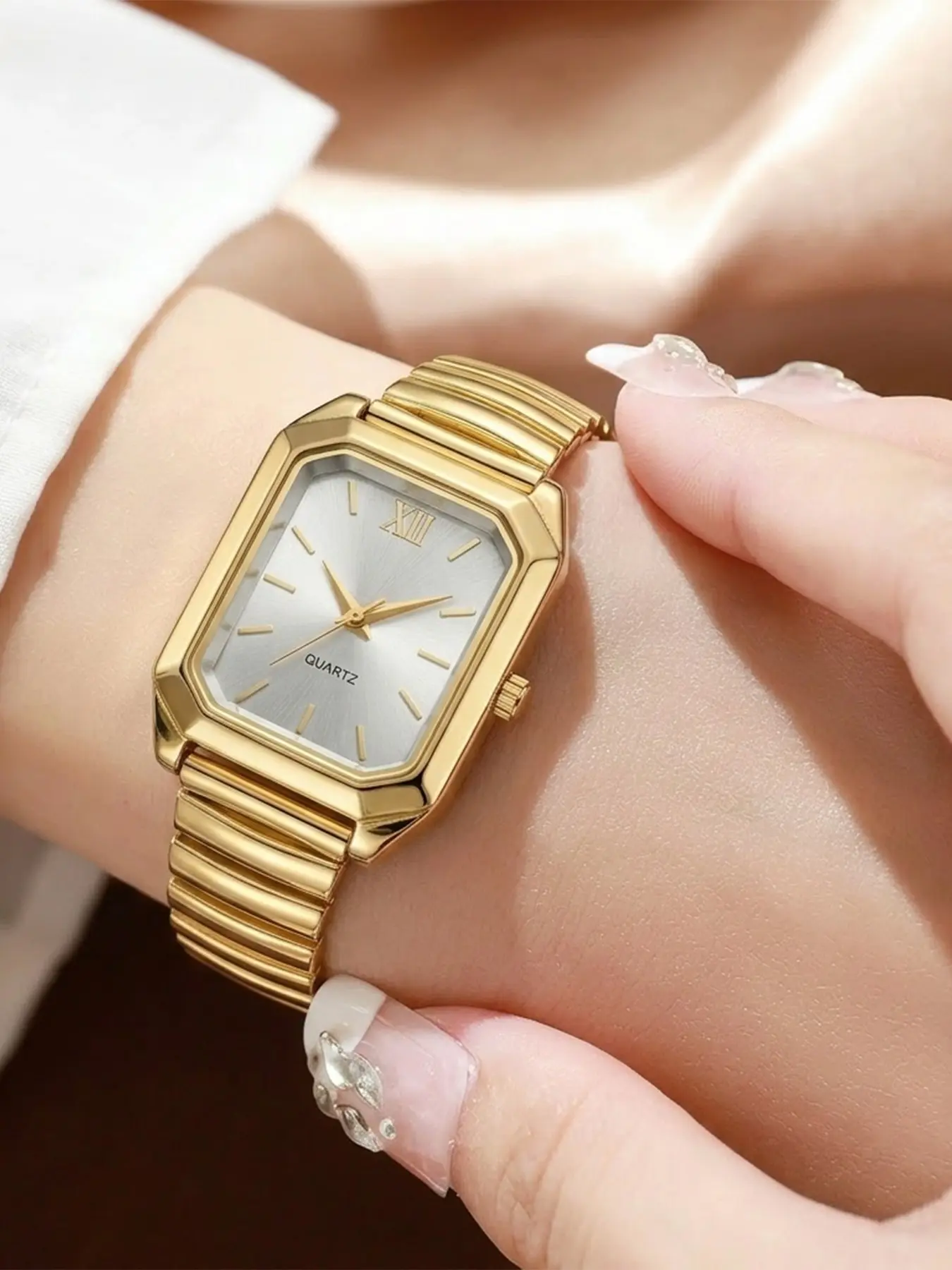 New Fashionable Luxury Quartz Watch, Ideal for Weddings, Gifts, Business Events, Annual Meetings, Employee Benefits, Unisex Wear