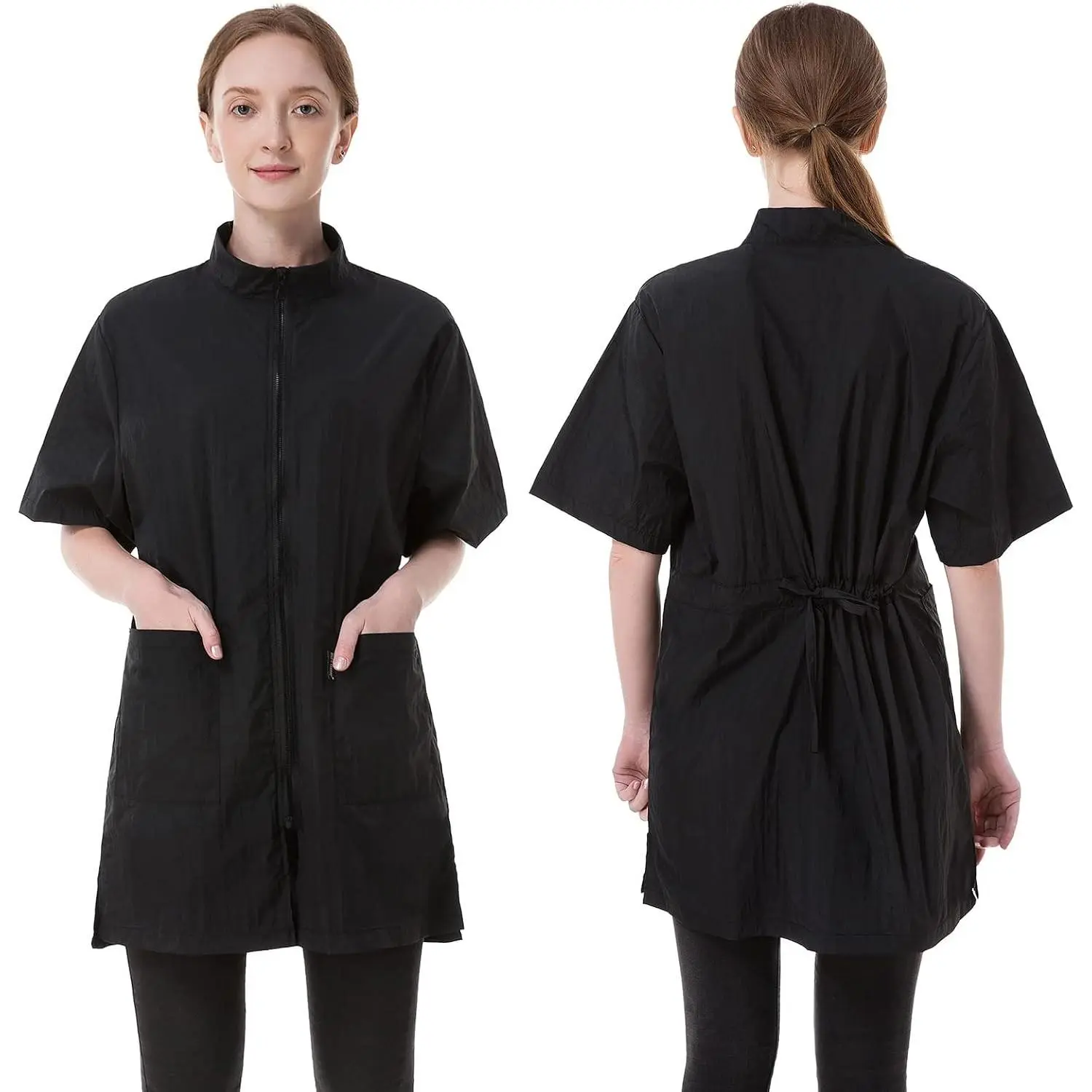 Dog Grooming Smock Waterproof Smock Barber Jackets for Women Men Pet Groomer Smock Anti-Static Barber Smock