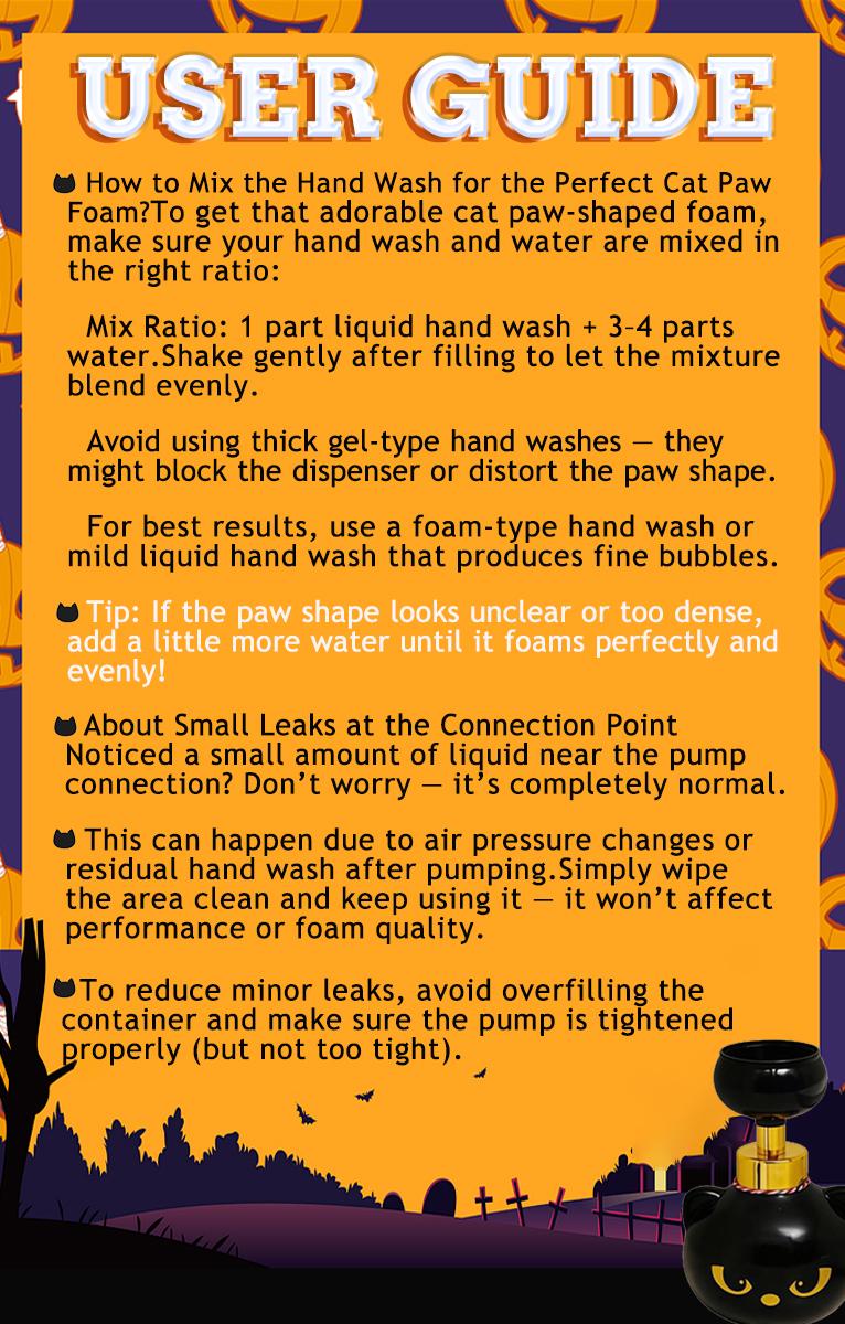 Automatic Cat Paw Soap Dispenser, Touchless Foaming Hand Wash Pump, Cute Refillable Paw Print Bottle, Fun Kawaii Bathroom Decor, Cat Lover Trending Gift