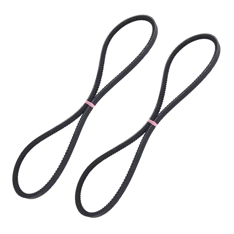 FridayParts 2 Pieces Drive Belt 607400 603907 for Hustler Mower Raptor Limited SD SDX