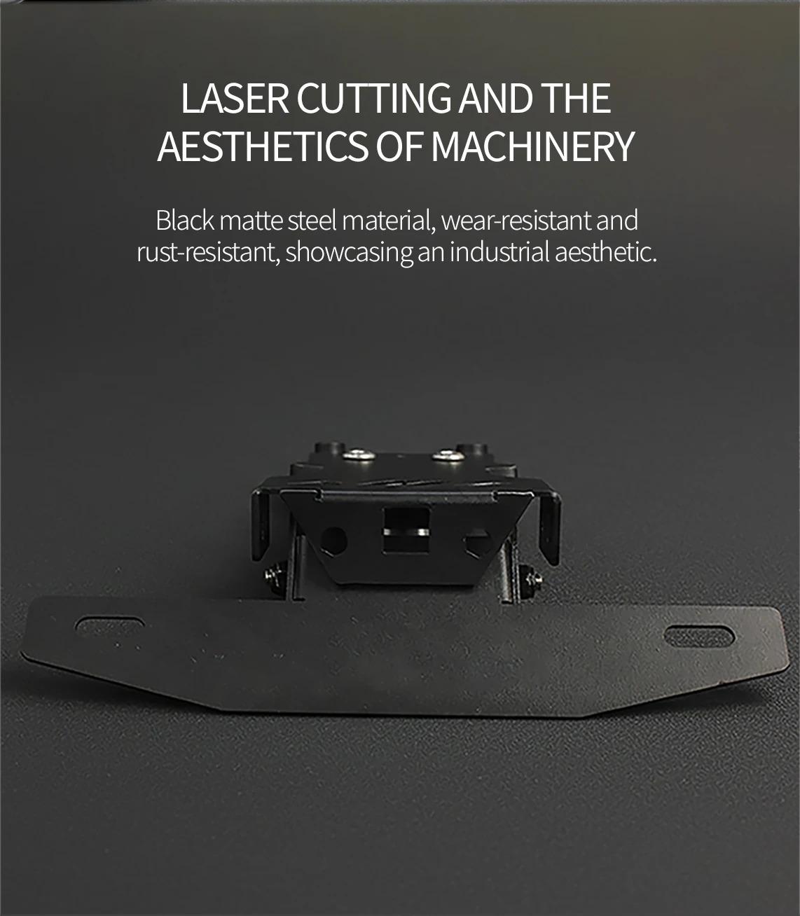 For Surron Ultra Bee Modified License Plate Bracket Modified Tail Light Holder Kit Quick Release Design UB License Plate Bracket