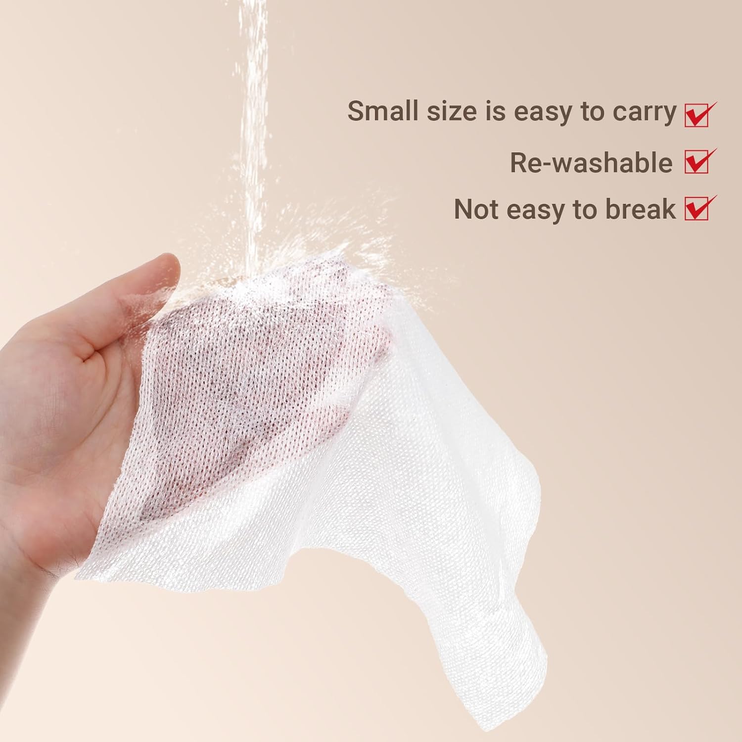 300 PCS Compressed Towels Mini Tablets Disposable Portable Face Towel Cotton Coin Tissue Portable Towels for Travel Camping Hiking Outdoor Sports Beauty Salon