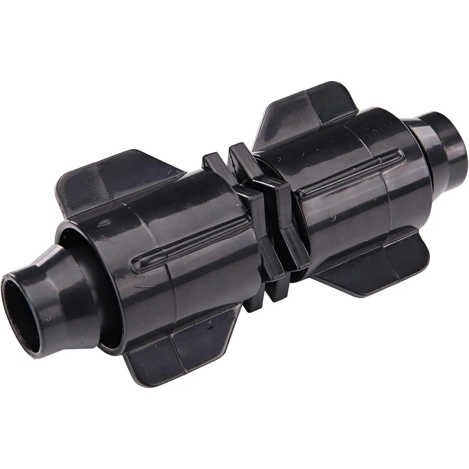 S5600UB, Smart Loc Universal Coupling, Drip Irrigation Fitting for 1/2-Inch, 5/8-Inch, & 0.710-Inch Supply Tubing and Dripline, Black