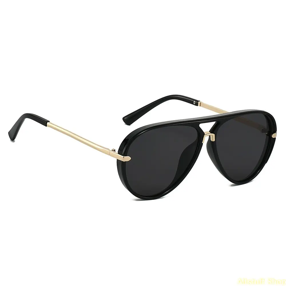 Women's Oversized Retro Toad Street Style Sunglasses - Simple Full Rim Eyewear with Versatile European Fashion Design for Sports & Outdoor Use, Oversized Trendy Sunglasses, Stylish Sunglasses