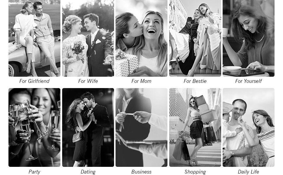 6-Pair Gold Huggie Hoop Set | 14K Gold Plated Stainless Steel | Dainty CZ Dangle & Cuff Earrings | Hypoallergenic Ear Stack for Sensitive Ears