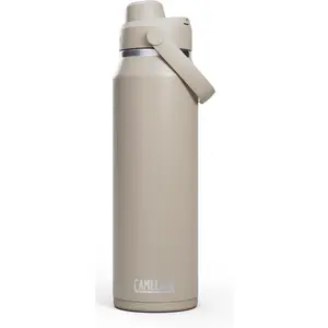 CamelBak Thrive Chug Insulated Stainless Steel Water Bottle, Cold Retention with High Flow Lid for Everyday Hydration and Active Use, 32oz, Stone
