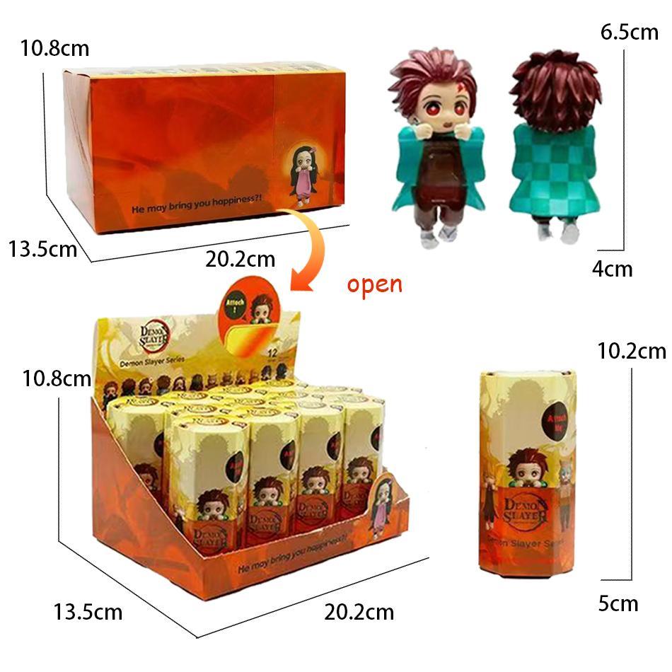 2025 Hot New Styles Sonneess Angel Anime Demon Slayer Blind Box Set Handmade Anime Cartoon Doll Desktop Decoration Birthday Gift