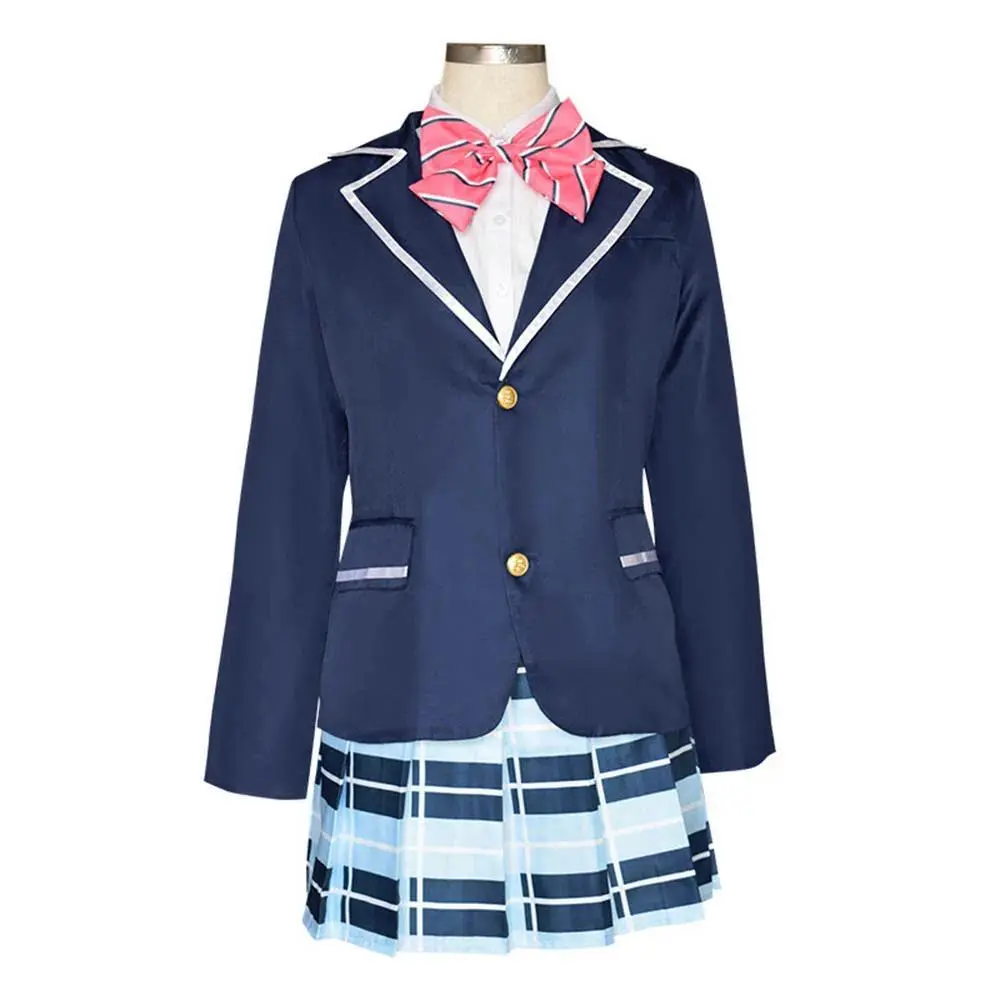 Wonderlands×Showtime Kusanagi Nene Shiraishi An cosplay costumes Colorful Stage Feat School Uniform Role Play Suit For Women