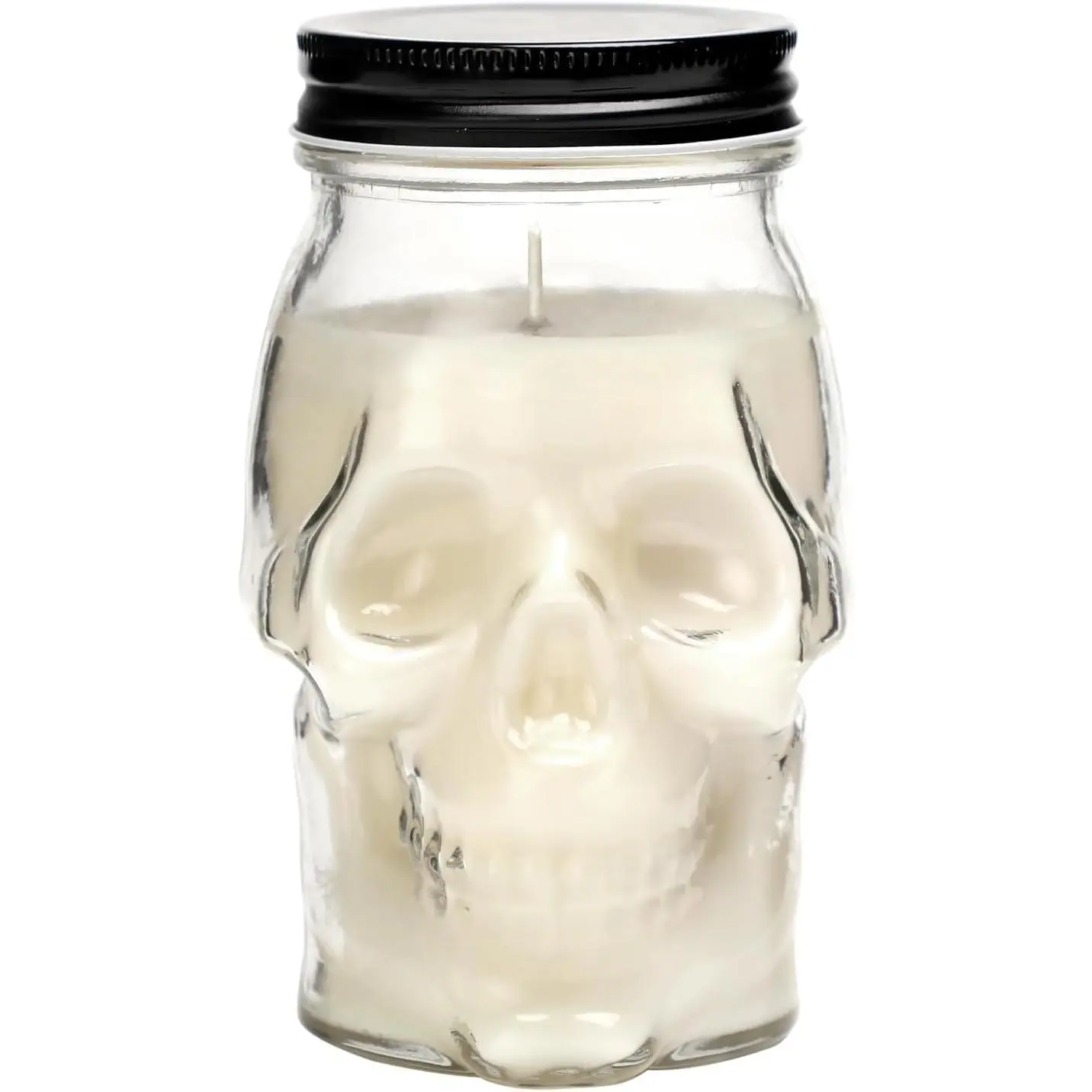 Gothic Skull Candle, Large Skull Candle | Halloween Gothic Decorations for  Table Bar Indoor Room,Scary Halloween Decorations Indoor White