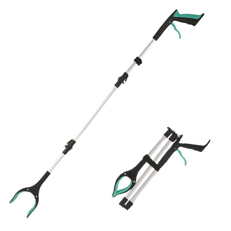 Lightweight Grabber Pickup Tool, Anti-slip Rotating Jaw & Magnets Grabber, Wide Claw Opening Trash Picker, Long Arm Extension Grabbers for Seniors