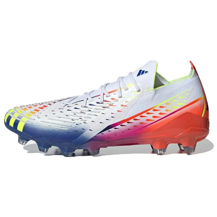adidas Predator Edge.1 Round Toe Comfortable AG HG Artificial Grass Composite Material Non-Slip Wear-Resistant Lightweight Soccer Shoes GZ6106