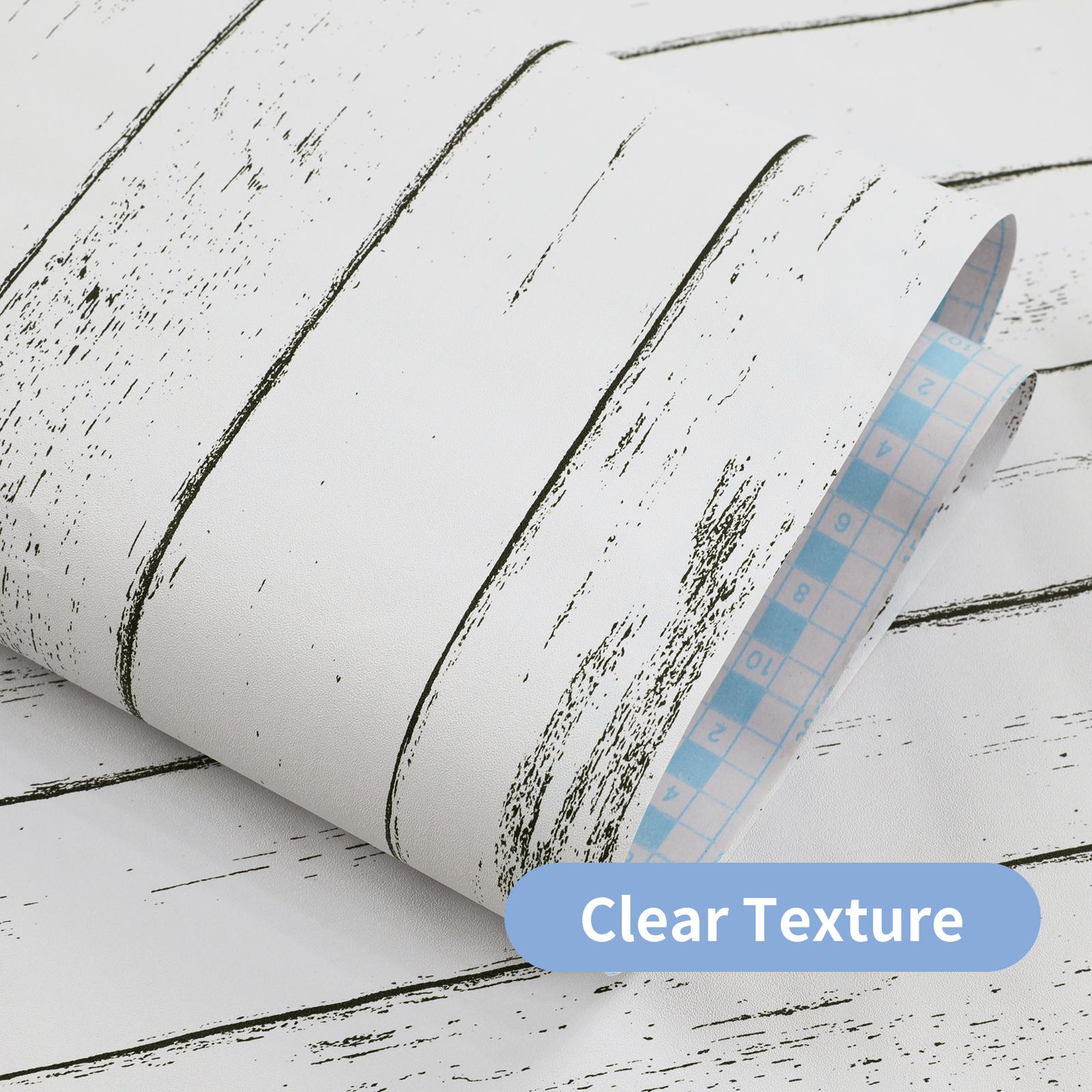 Wood Grain Pattern Wallpaper (1 Roll), Waterproof Material Self-Adhesive Removable Wall Sticker,Peel and Stick wallpaper ，Decorative Wallpaper for Home Living Room Bedroom Office，wallpaper for bedroom，wallpaper for living room，wallpaper sticker