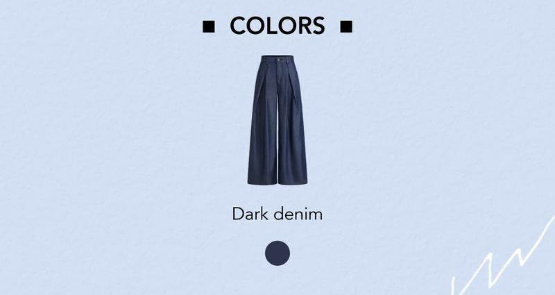 Cider [size 0-26] Cider Denim Mid Rise Pleated Wide Leg Jeans