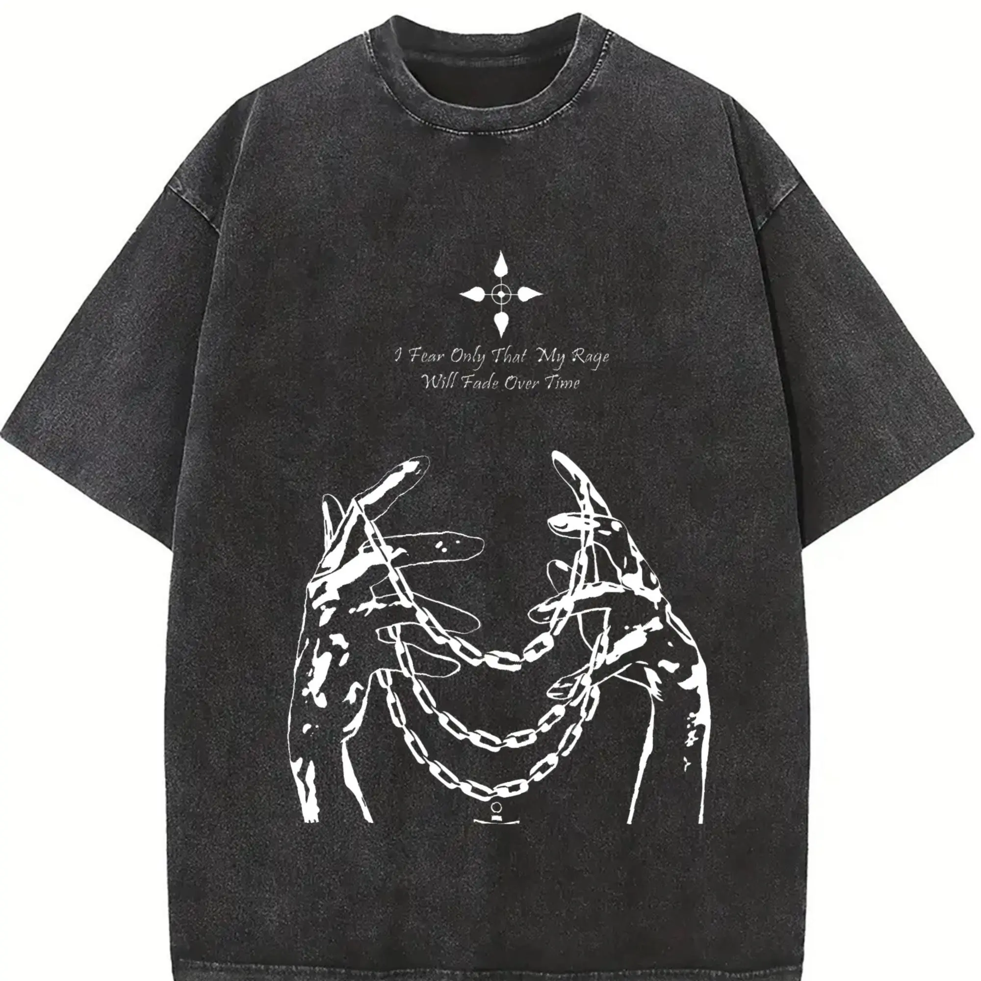 valentine shirts Limited Edition Chain of Judgement Kurapika Hunter x Hunter Anime Double Printed Oversize Lightweight Acid Washed Tee, Gift For anime merch