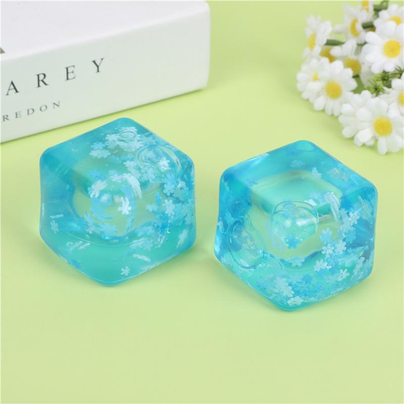 Summer refreshing water cube ice cubes pinch decompression toy