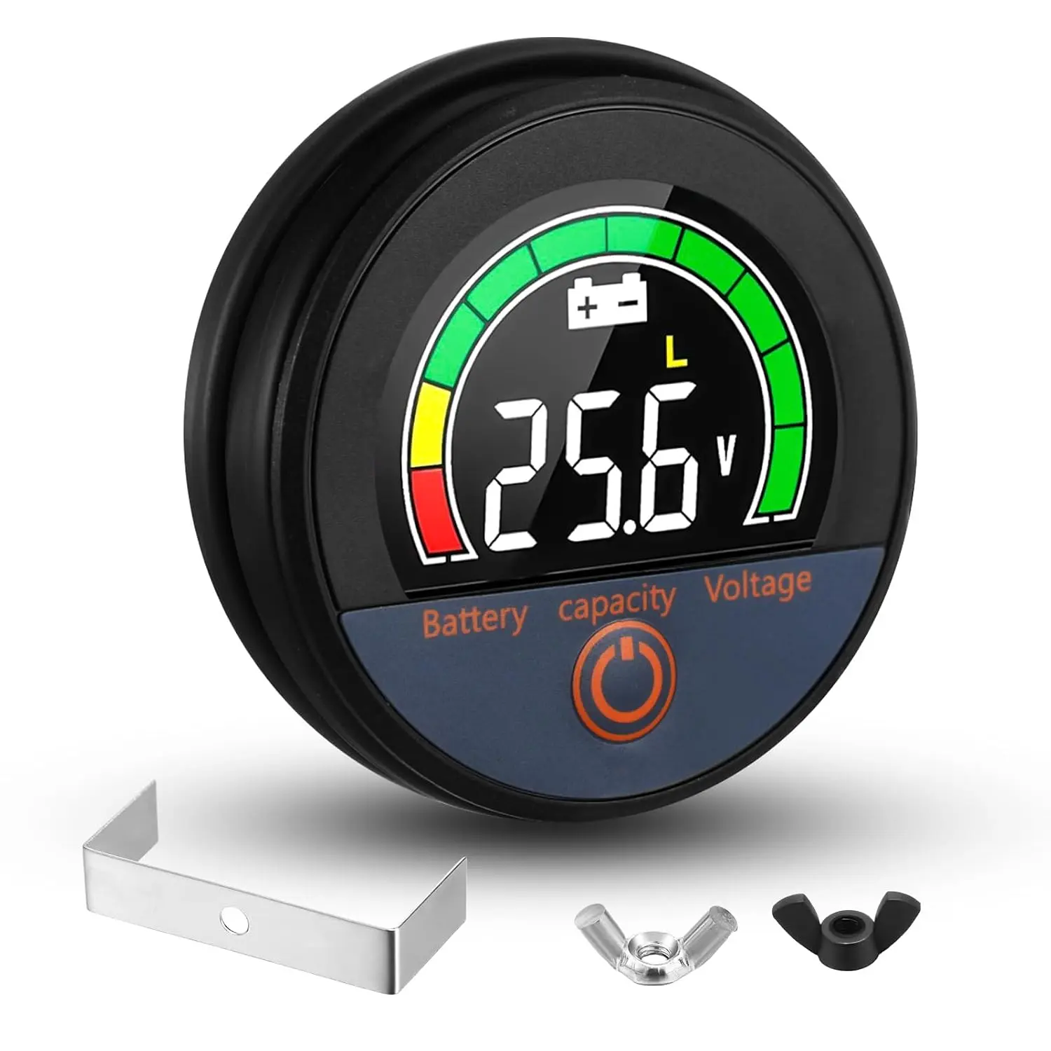 2 Set 12V-84V   LCD Voltmeter for Golf Cart