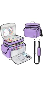 Large Sewing Supplies Organizer(13 x 8 x 9 in),-Layer Sewing Accessories and Organizer Case Bag,Protable Travel Sewing Box Sewing Basket for Sewing,Black(Bag Only) Large Sewing Supplies Organizer(13 x 8 x 9 in),-Layer Sewing Accessories and Organizer Case Bag,Protable Travel Sewing Box Sewing Basket for Sewing,Black(Bag Only)