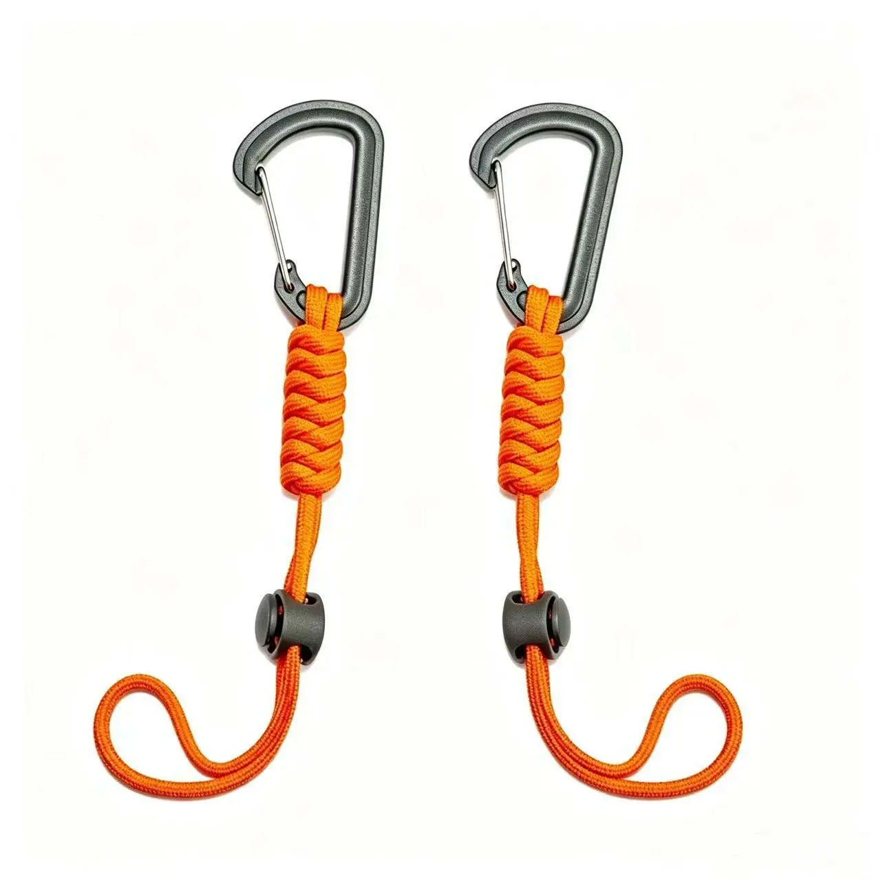 2 Pcs Backpack Camping Anti-Loss Umbrella Rope, Emergency Key Lanyard, Outdoor Survival Strap, Durable & Convenient Accessory