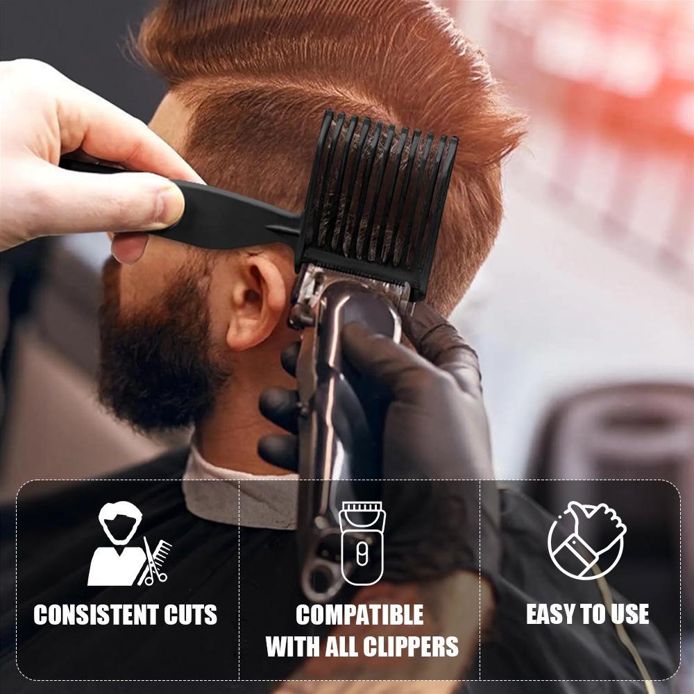 Fade Combs, 2 Pack Professional Hair Barber Blend & Fade Comb, Hair Cutting Guide Tools for Home & Salon Use