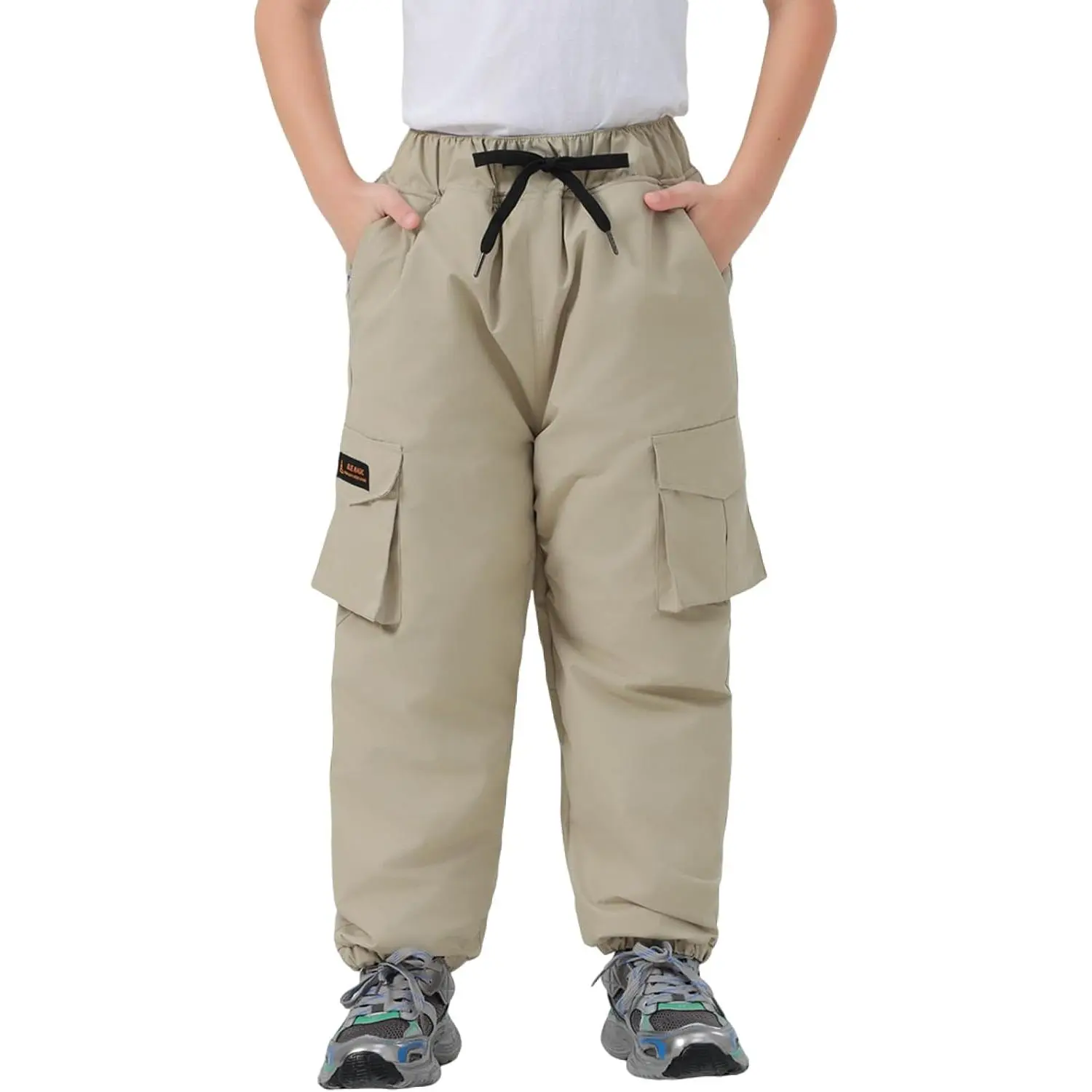 Kids Snow Pants Boys Girls Winter Waterproof Baggy Pants Outdoor Windproof Snowboard Pants