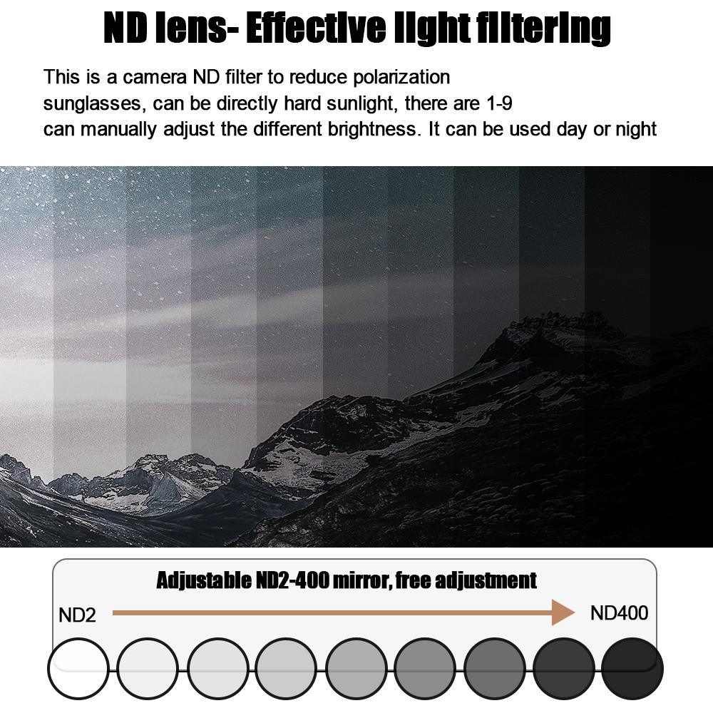 Polarized Round Sunglasses ND9 Adjustable Dimming Men Women Retro Punk Men's Fishing Eyeglasses Outdoor Shades UV400