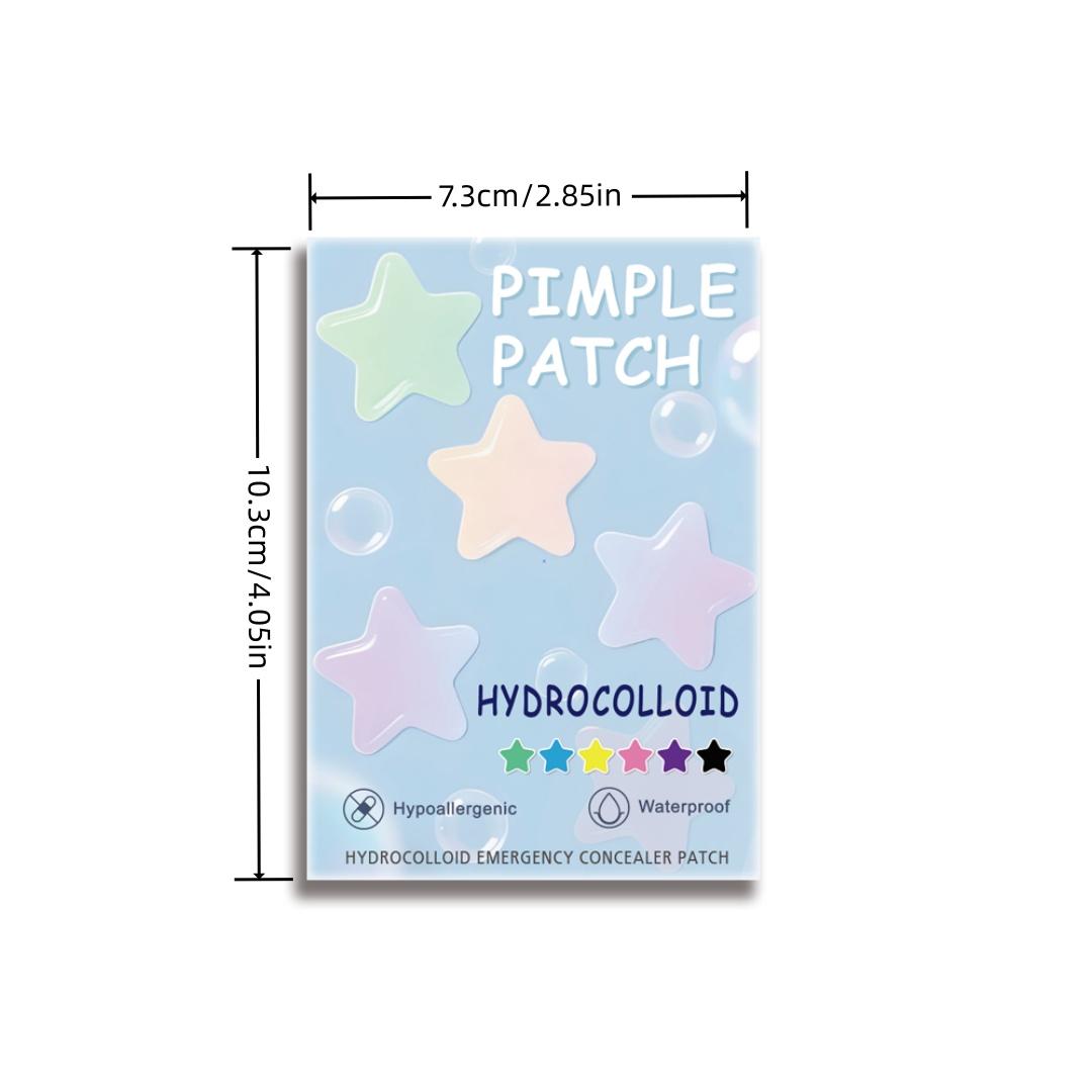 1400pcs Acne Patches for Blemishes & Zits, Invisible Hydrocolloid Cover-Up Strips, Skin-Friendly Adhesive Bandages for Face Care Routine, Skin Repair, Acne Pimple Patch