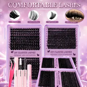High Density False Eyelashes Book 80100120150D, Asian Mixed European Eye Lashes, Essential for Dates, Perfect for All Occasions