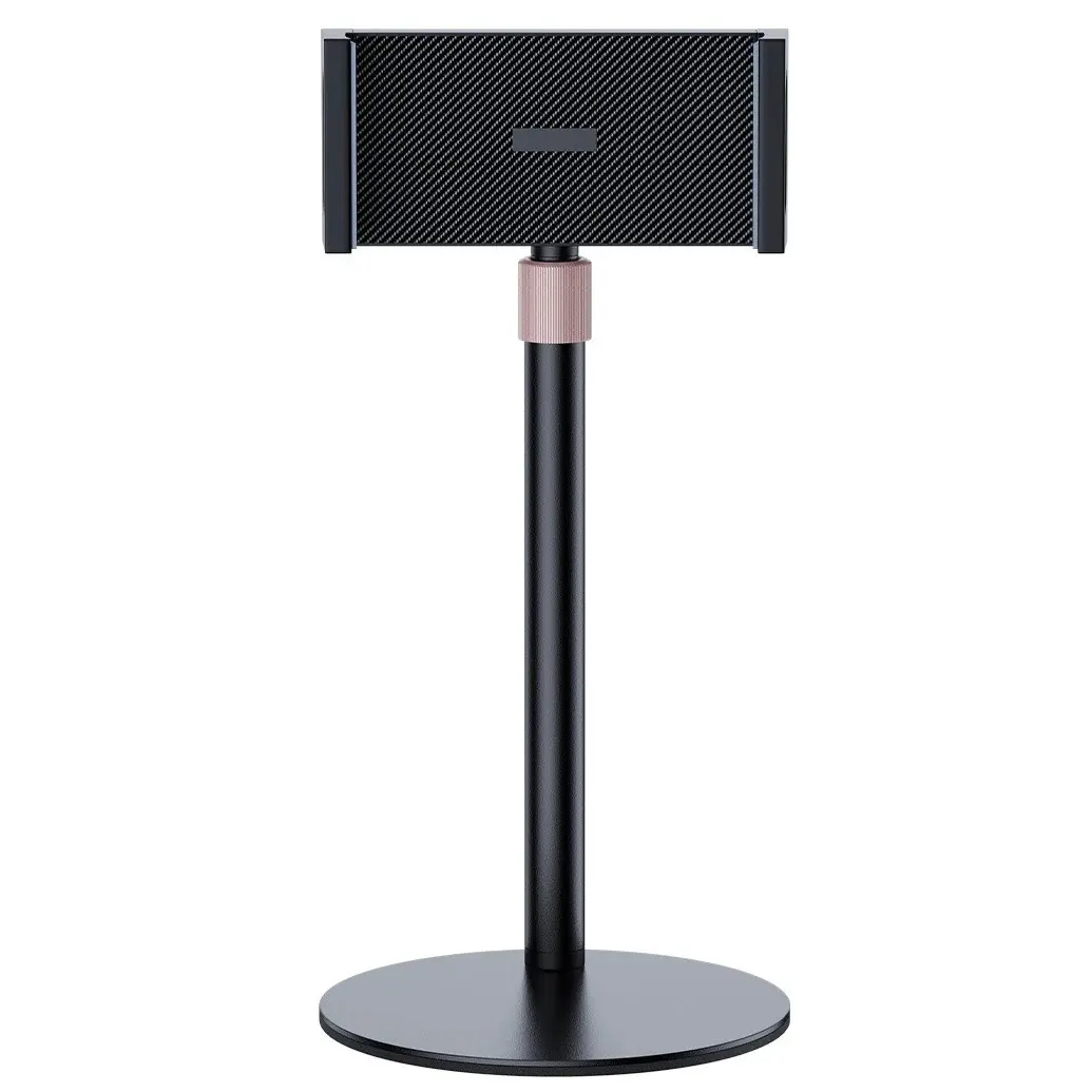 Rotating Adjustable Monitor Stand, Monitor Riser for Tablets and Displays, Vesa Compatible Free-Standing Low Desk Mount, Supports Up to 17.3 Inches
