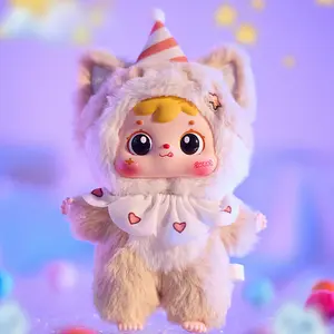 Samuel Surprise Box Plush Keychain, 6+1 Hidden (4% Chance), Soft Stuffed Pendant, Great Gift for Girls (1 Random Box)