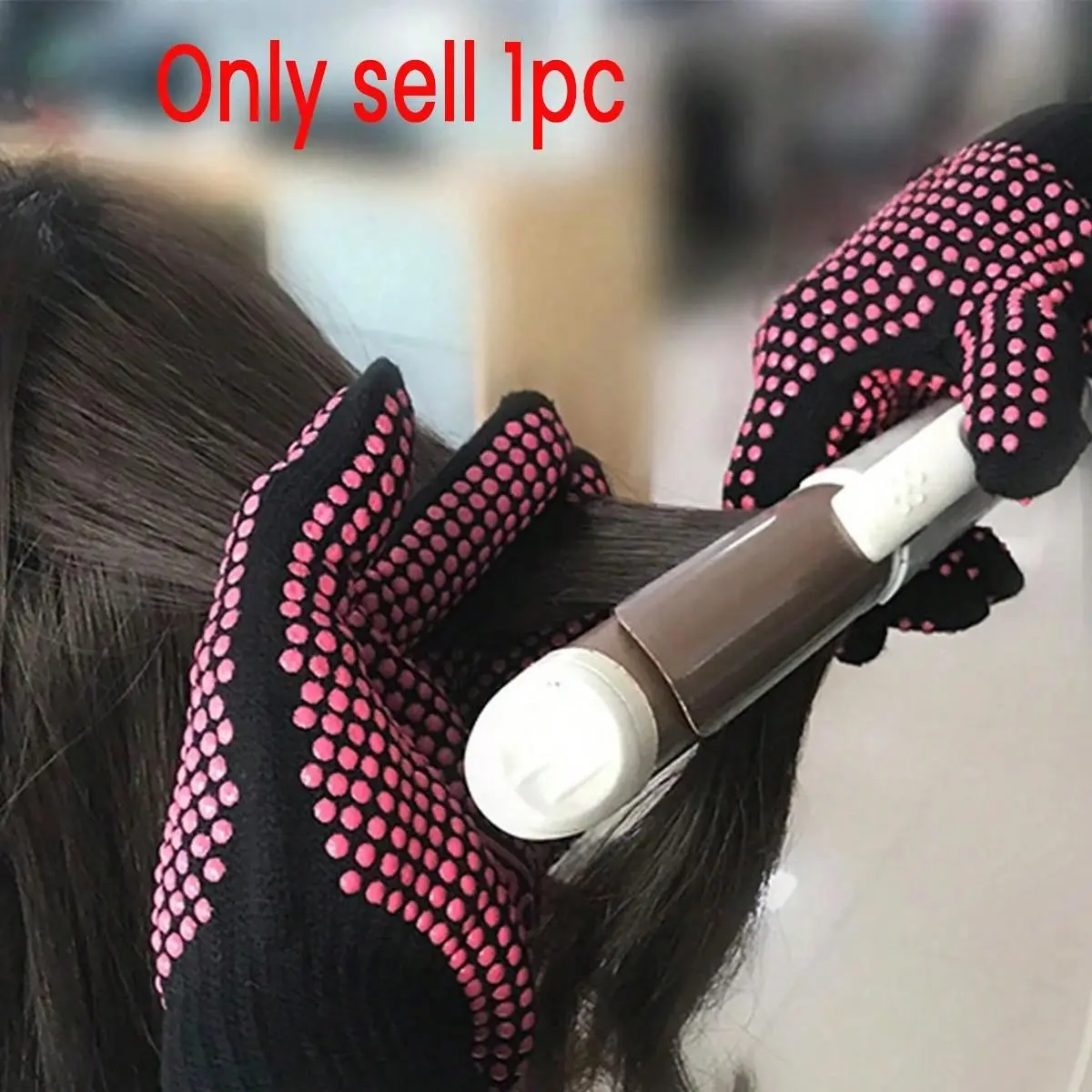 Heat-Resistant Gloves for Curling Irons, Straighteners, and Hair Straightening Tools, Protect Your Hair and Hands From Heat Damage