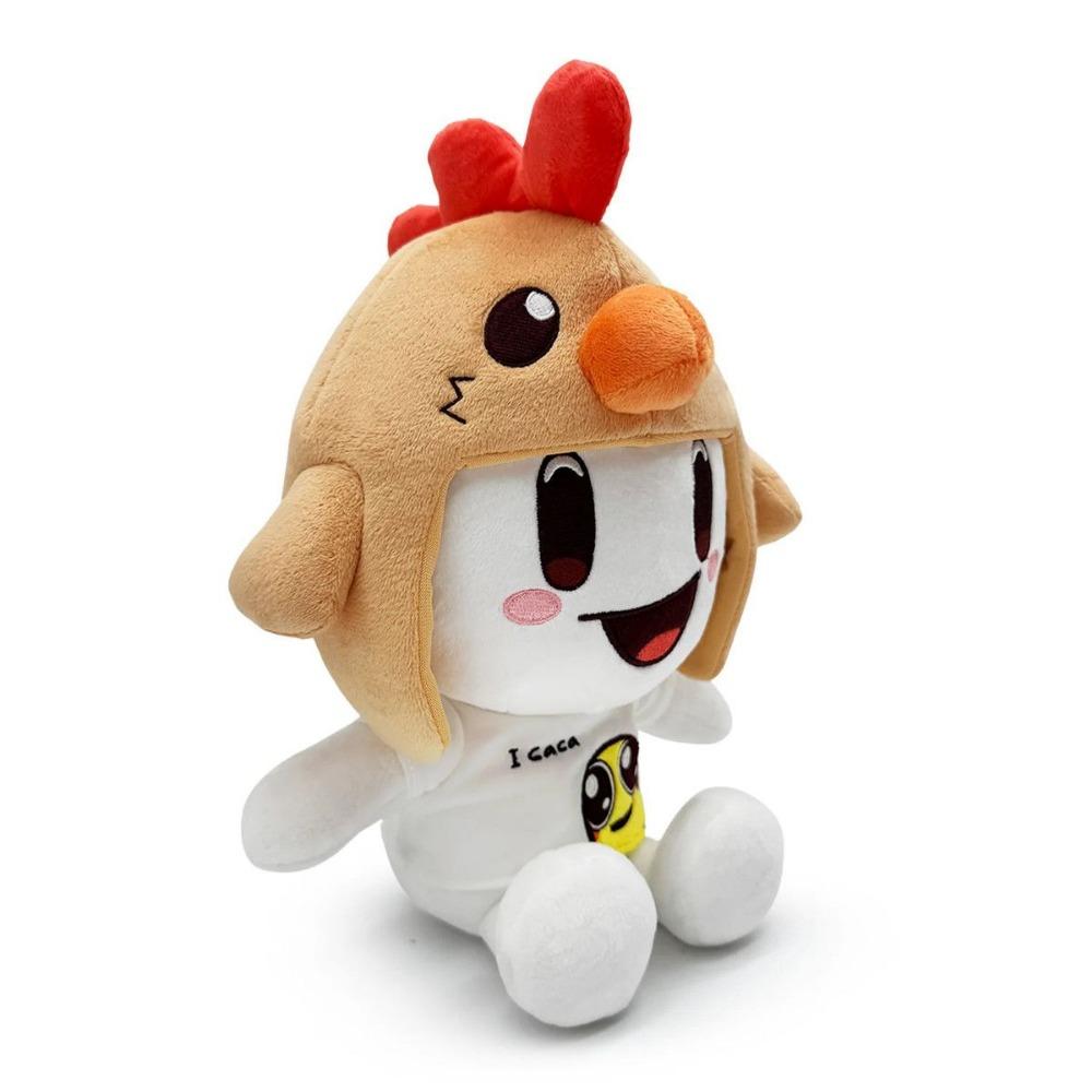 New PMdamiann Plush Beige Chicken Nuggets Hat Toy Doll Birthday Gift Doll Doll