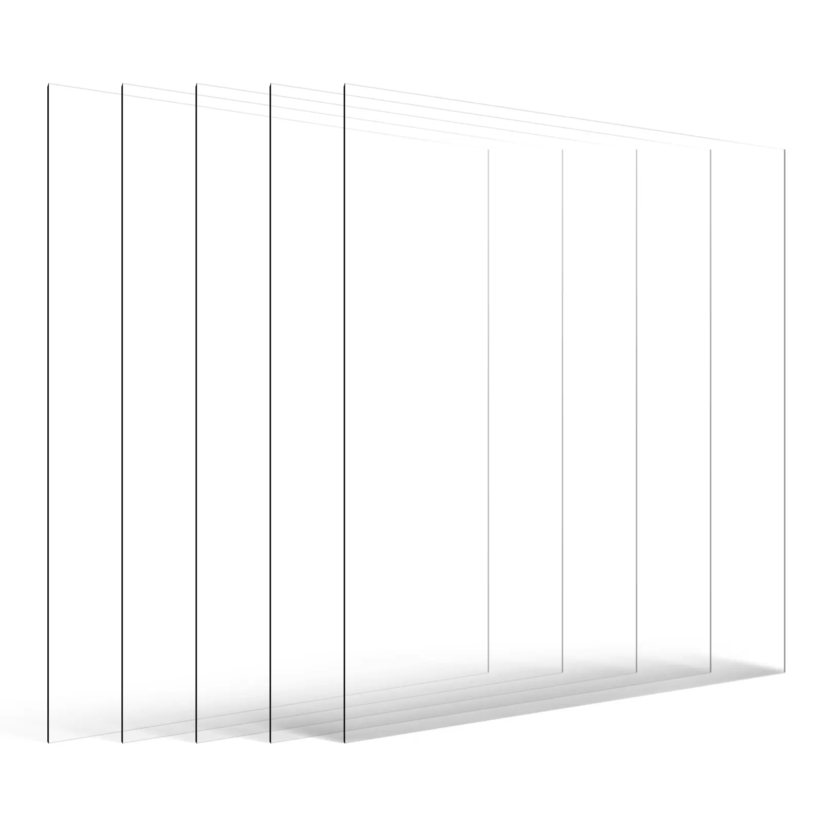 24x36 in PET Plastic Plexiglass Sheets - Home Improvement Building Supplies, Flexible for Manual Tool Cutting, Picture Frame & Photo Display DIY Replacement Panels